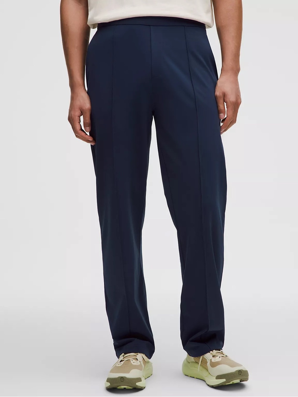 NWT Lululemon True Navy Daydrift Classic-Fit Pintuck Trouser *Regular Men's L